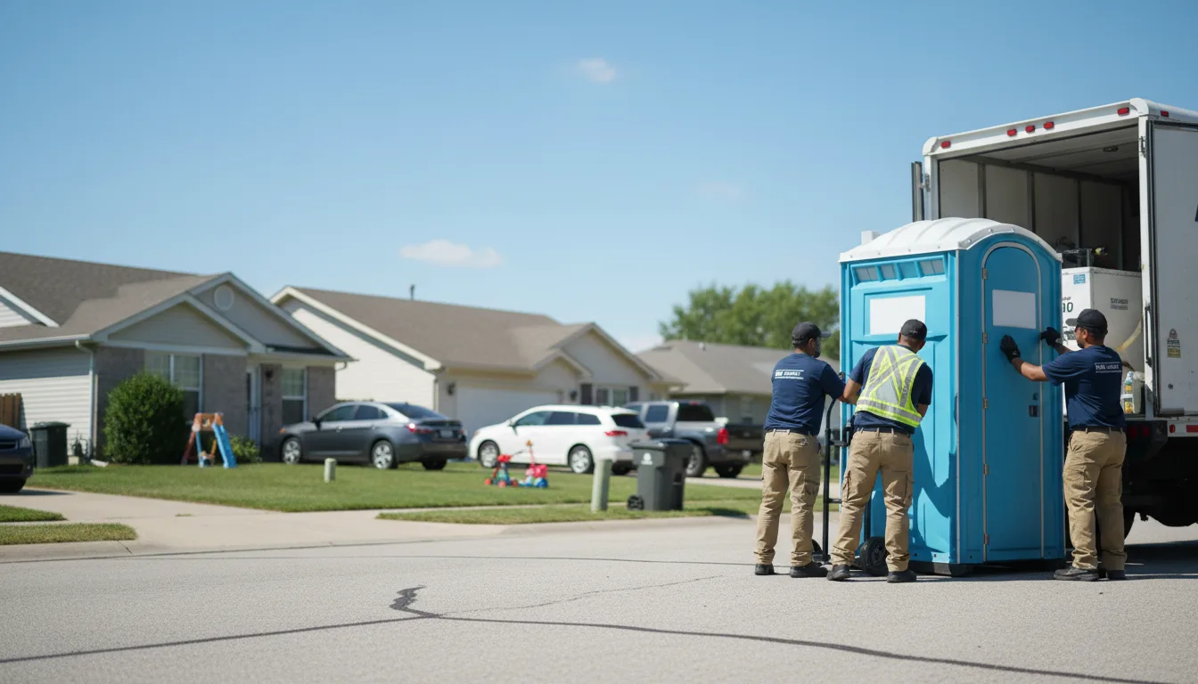 Standard Porta Potty Rentals in Aledo, IL near me
